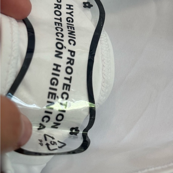 White Ruched Bikini Set - Picture 4 of 8